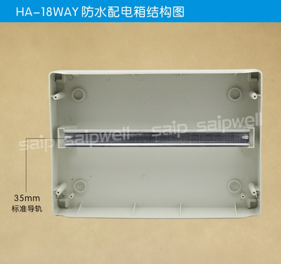 合肥市沃煉工貿(mào) 廠家直銷SHA-18戶外防水塑料配電箱，動(dòng)力配電的專業(yè)選擇
